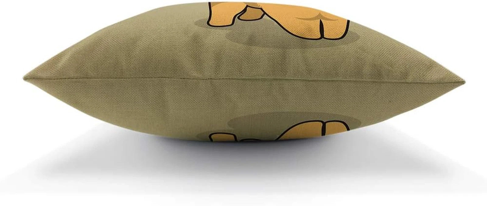 Corgi Dog Throw Pillow Cover Shiny Butt Cute Dog Animal Pet Puppy Cartoon Lovely