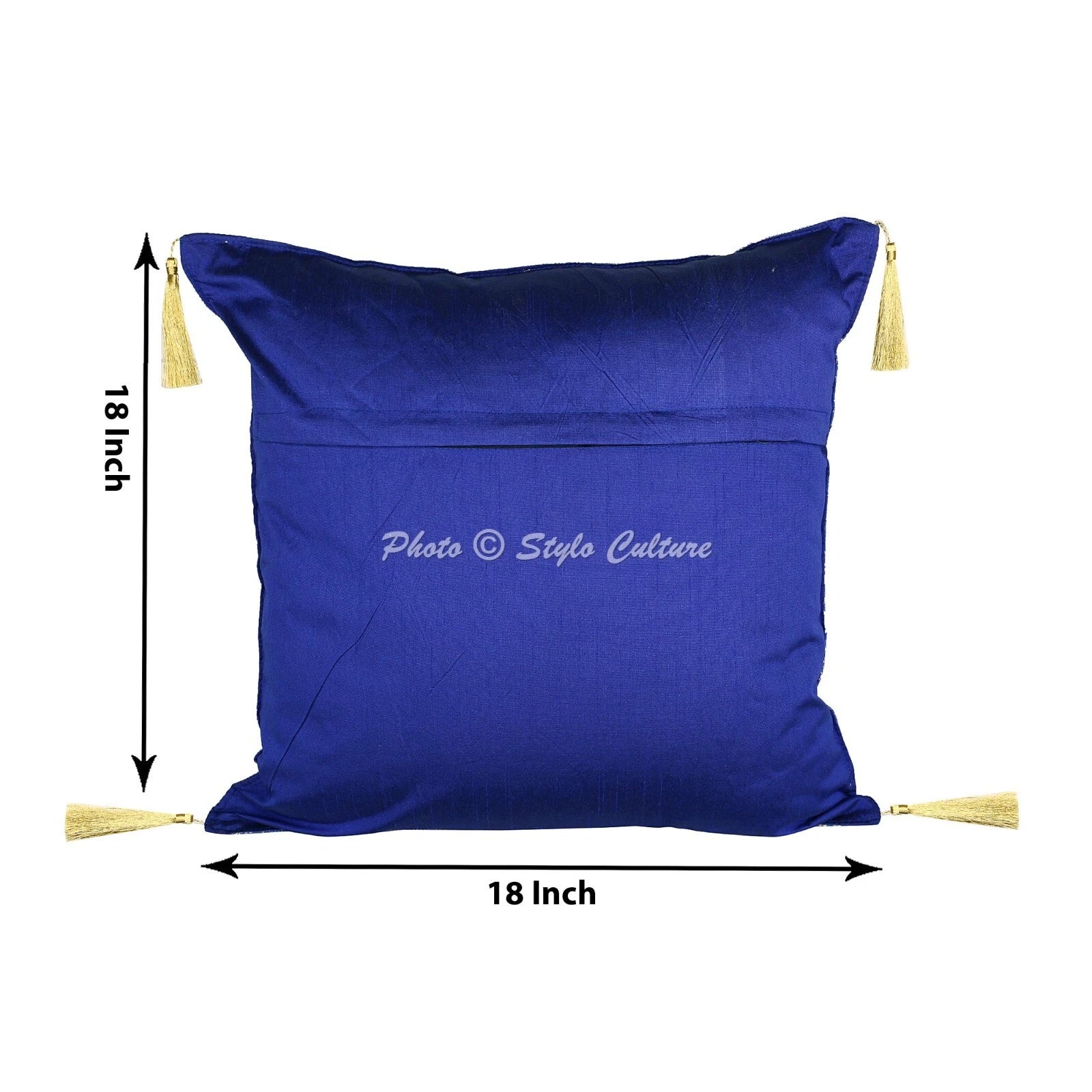 Art Decor Floor Cushion Brocade Jacquard Elephant Hippie Gypsy Pillow Meditation