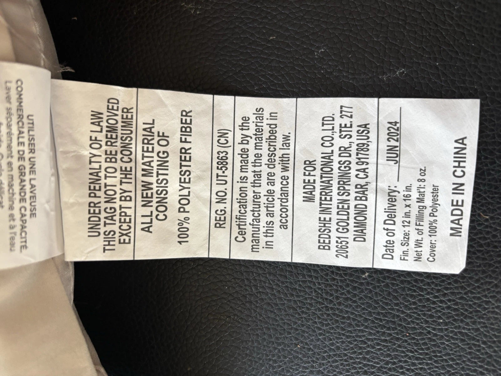 New Bedsure 1 Pack Get Cozy Throw Pillow 15 X 12 Beige Criss Cross Fast Shipping