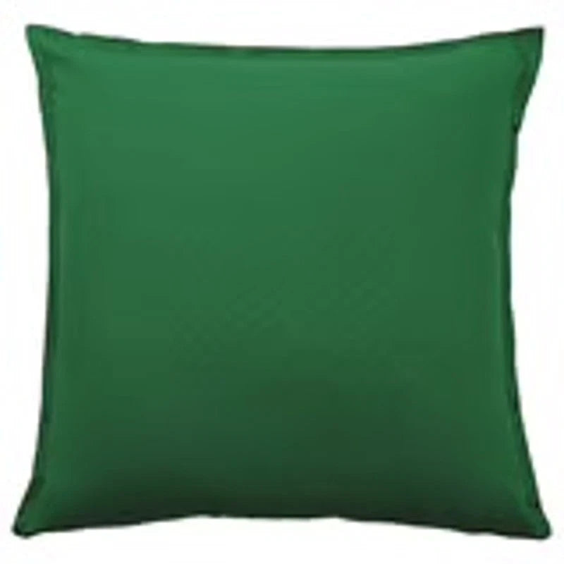 Emerald Ease Duo: IKEA GURLI Green Cotton Cushion Covers for Instant Sofa Shift