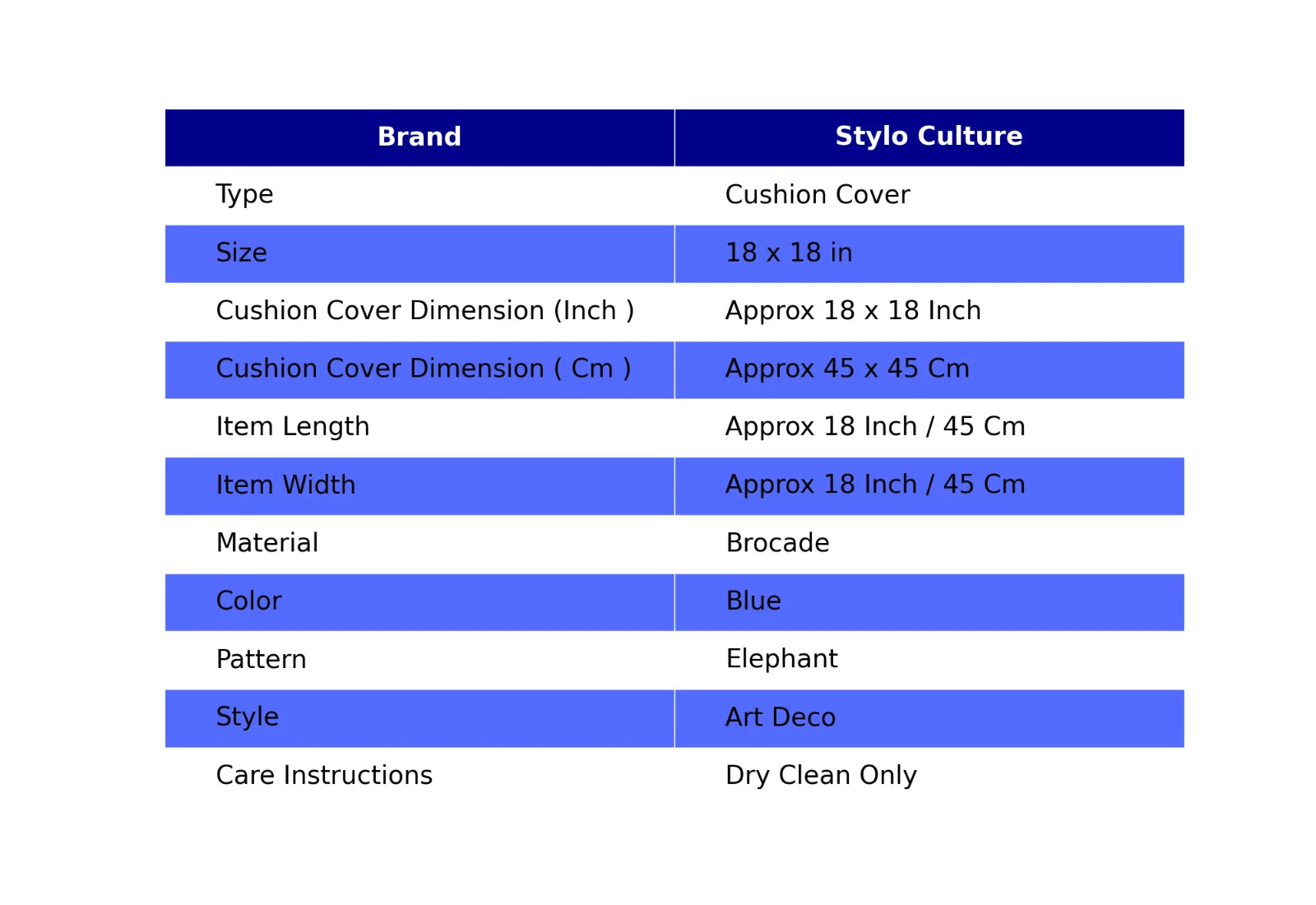 Art Decor Floor Cushion Brocade Jacquard Elephant Hippie Gypsy Pillow Meditation