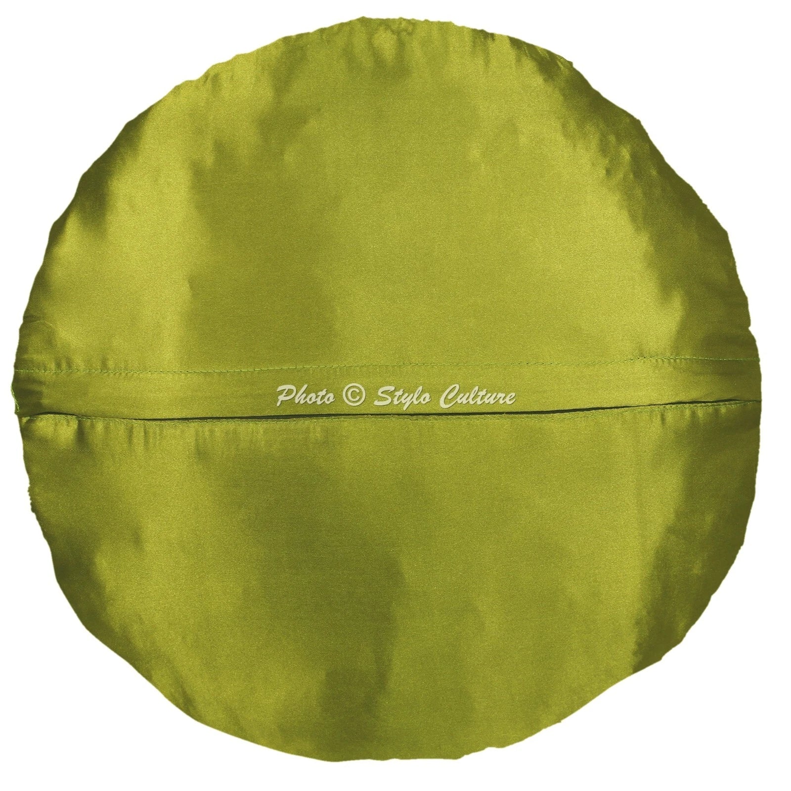 Green Cushion Cover Brocade Jacquard Gypsy Elephant Tribal Hippie Pillow