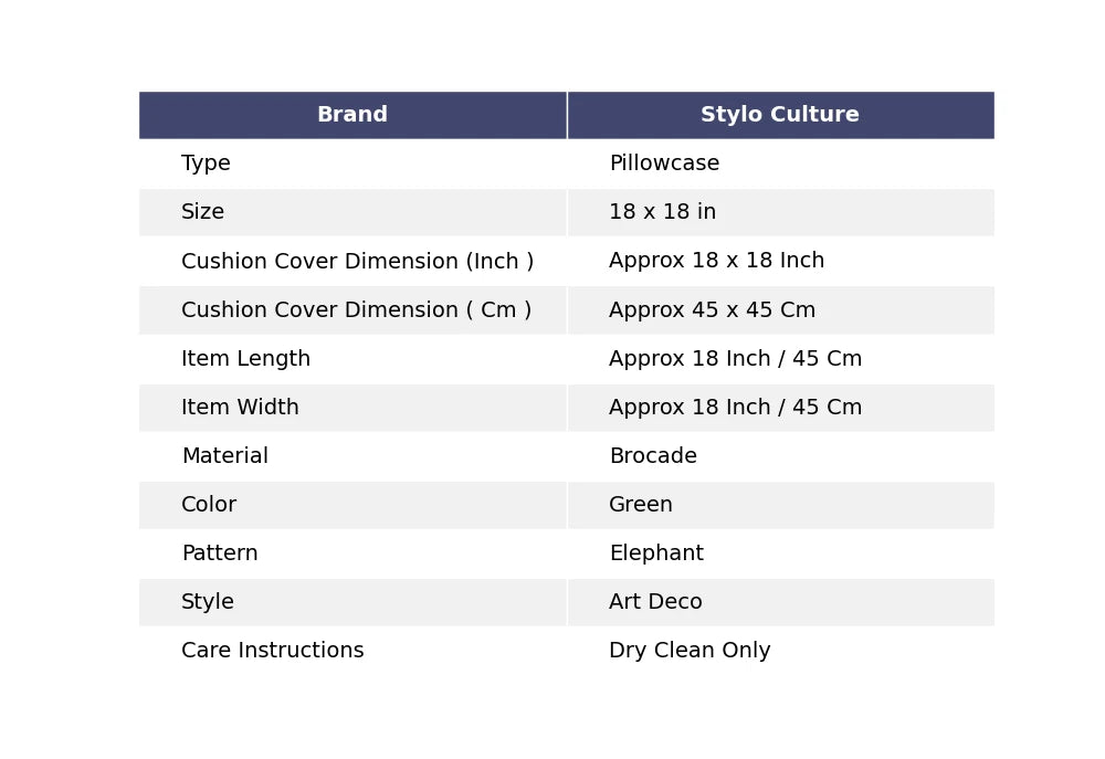 Decor Floor Cushion Brocade Jacquard Boho Elephant Hippie Gypsy Pillow