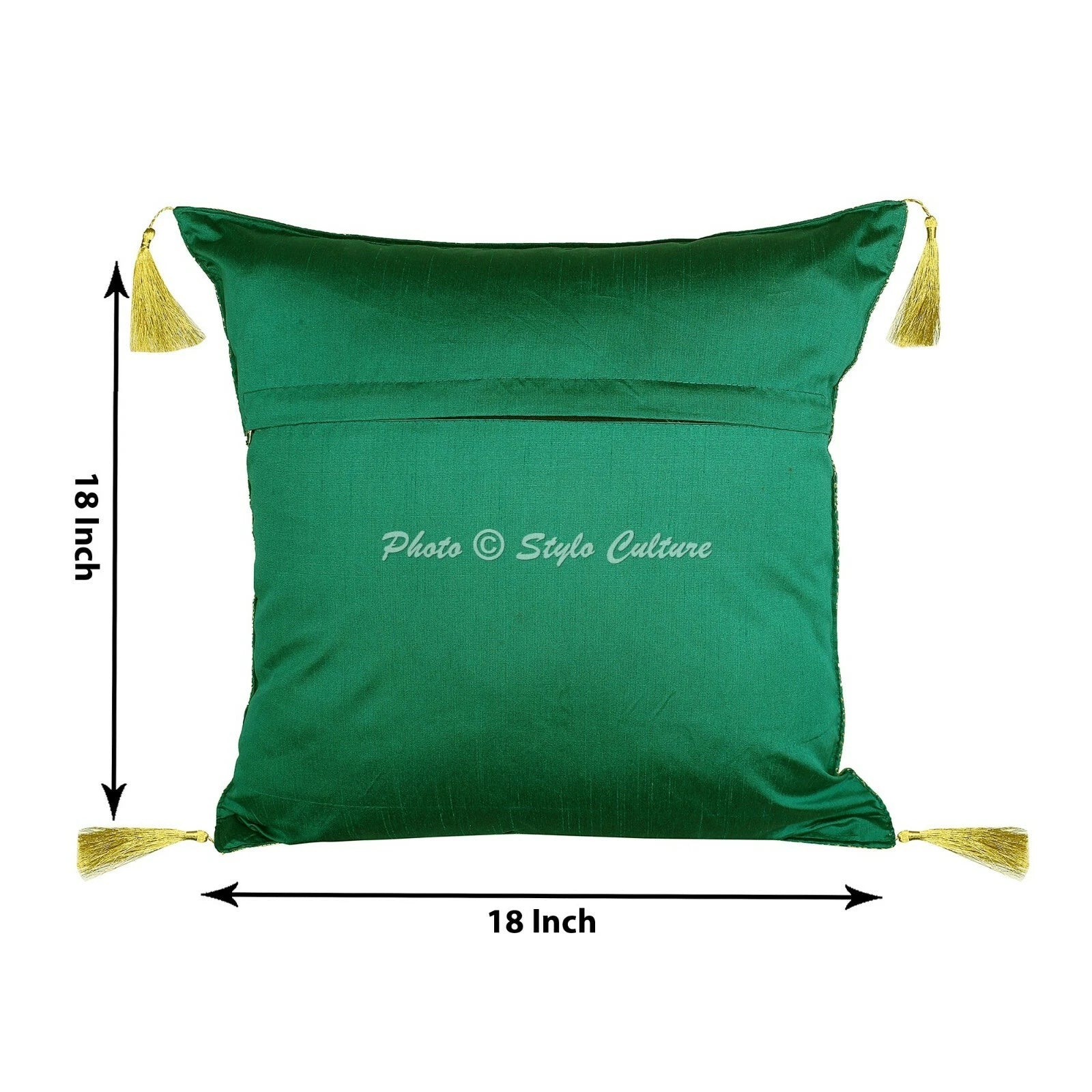 Decor Floor Cushion Brocade Jacquard Boho Elephant Hippie Gypsy Pillow