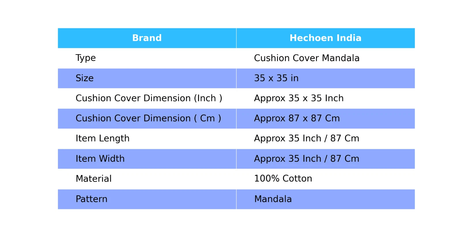 Mandala Cushion Cover  Ethnic Indian Decorative Bohemian Home Decor USA Location