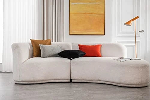 Decorative Pillow Covers 18x18: 2 Pack Cozy Soft 18" x 18" (Pack of 2) Black