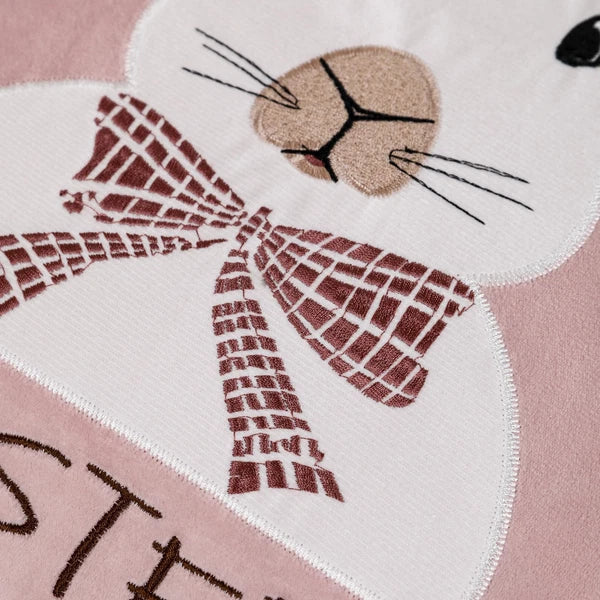 Happy Easter Pillow Covers 18X18 Inch Set of 2 Cute Bow Tie Bunny Easter Deco...