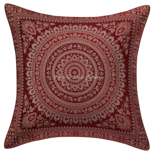 Art Decor Floor Cushion Brocade Jacquard Bohemian Hippie Gypsy Pillow Meditation