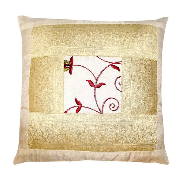 Indian 5 pc Ethic Embroidered Decorative Sofa Throw Pillow Cushion Cover Boho