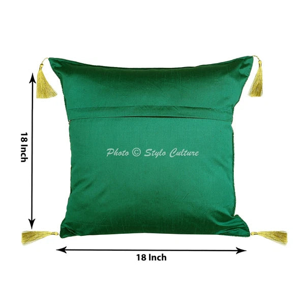 Decor Floor Cushion Brocade Jacquard Boho Elephant Hippie Gypsy Pillow