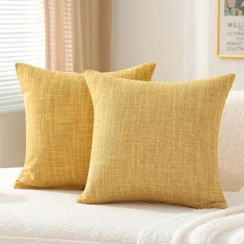 Decorative Throw Pillow Covers 16x16 Inch Super Soft Modern Farmhouse Pillow