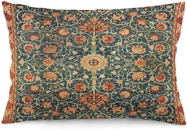 Holland Park William Morris Throw Pillow Covers 12X20 Inch Aesthetic Pillow Velv