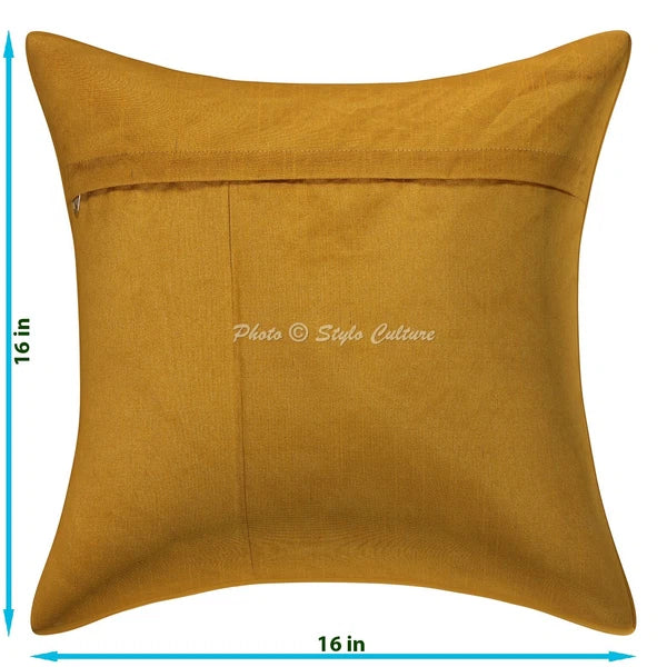 Art Decor Handmade Floor Cushion Brocade Jacquard Hippie Gypsy Pillow Meditation