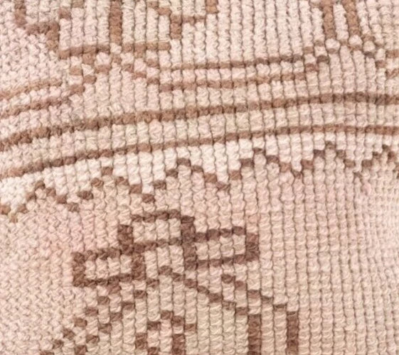 Handmade Kilim Wool Jute Cushion Cover 12x12 Hand-woven Pillowscase