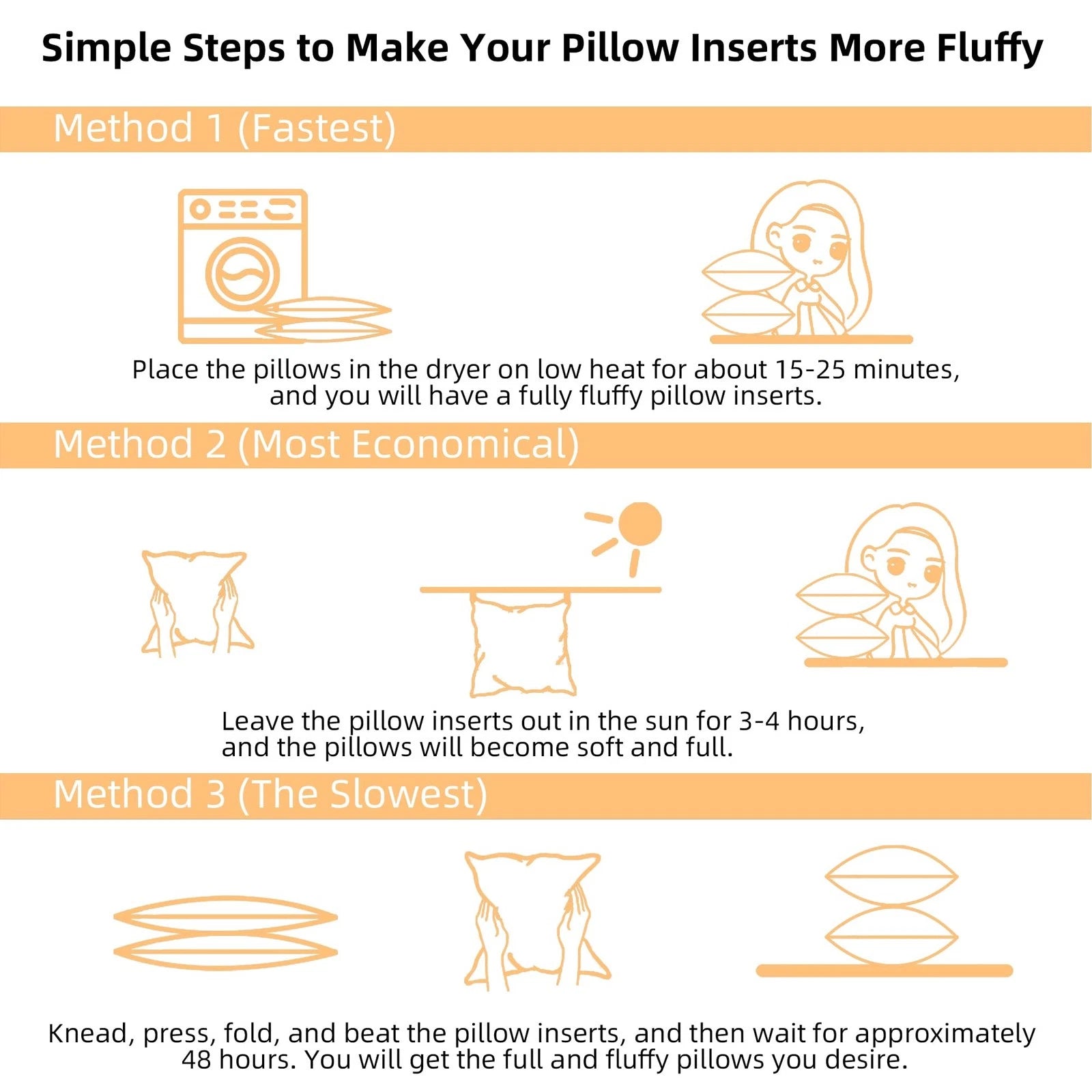 16 x 16 Outdoor Pillow Inserts Set of 2 Square Throw Pillow Inserts Waterproo...