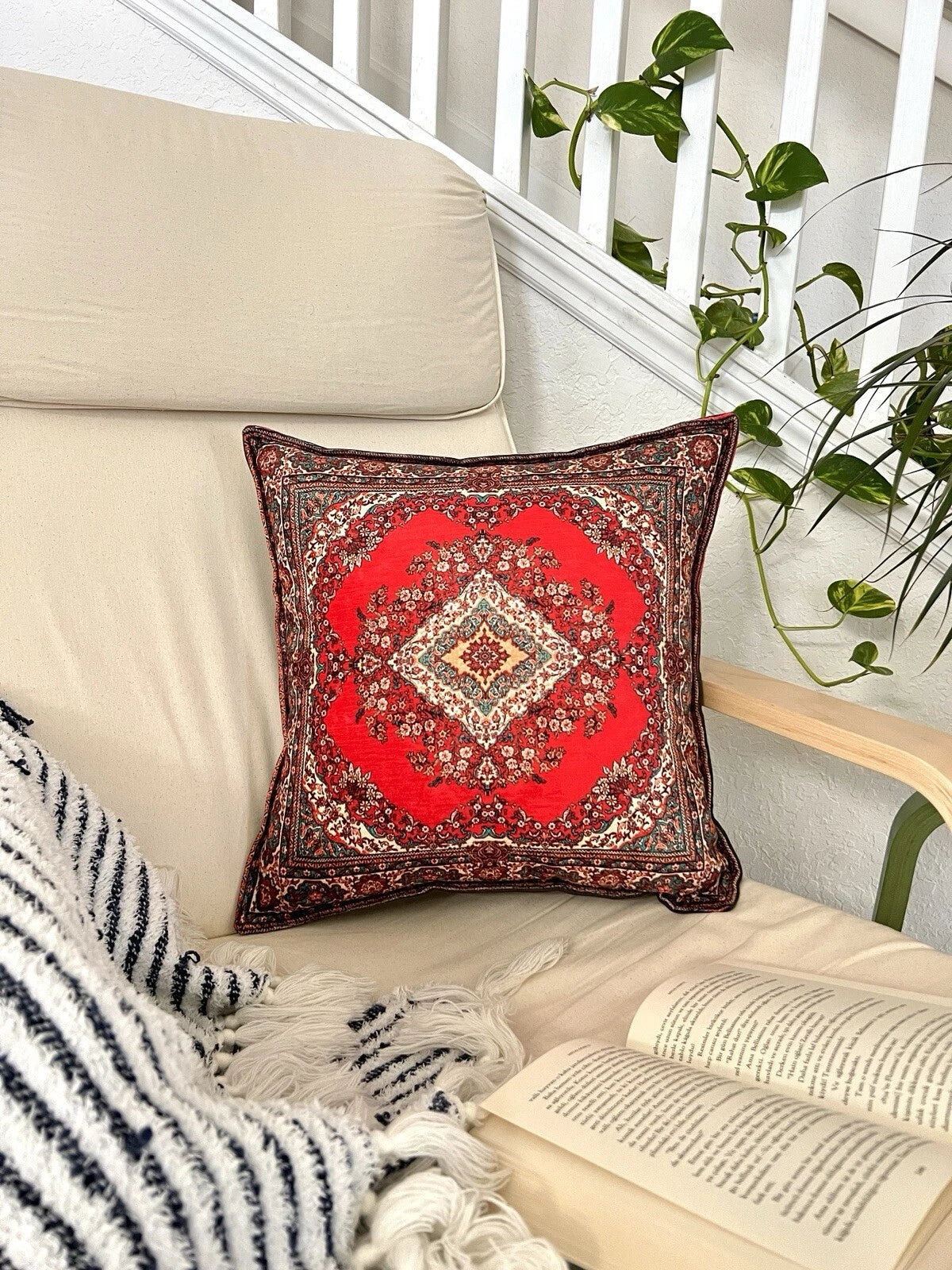 Turkish Rug  Design pillow covers 18x18 boho