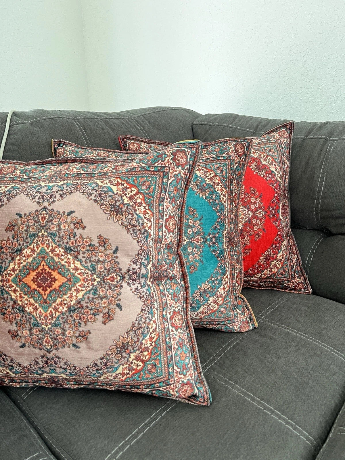 Turkish Rug  Design pillow covers 18x18 boho