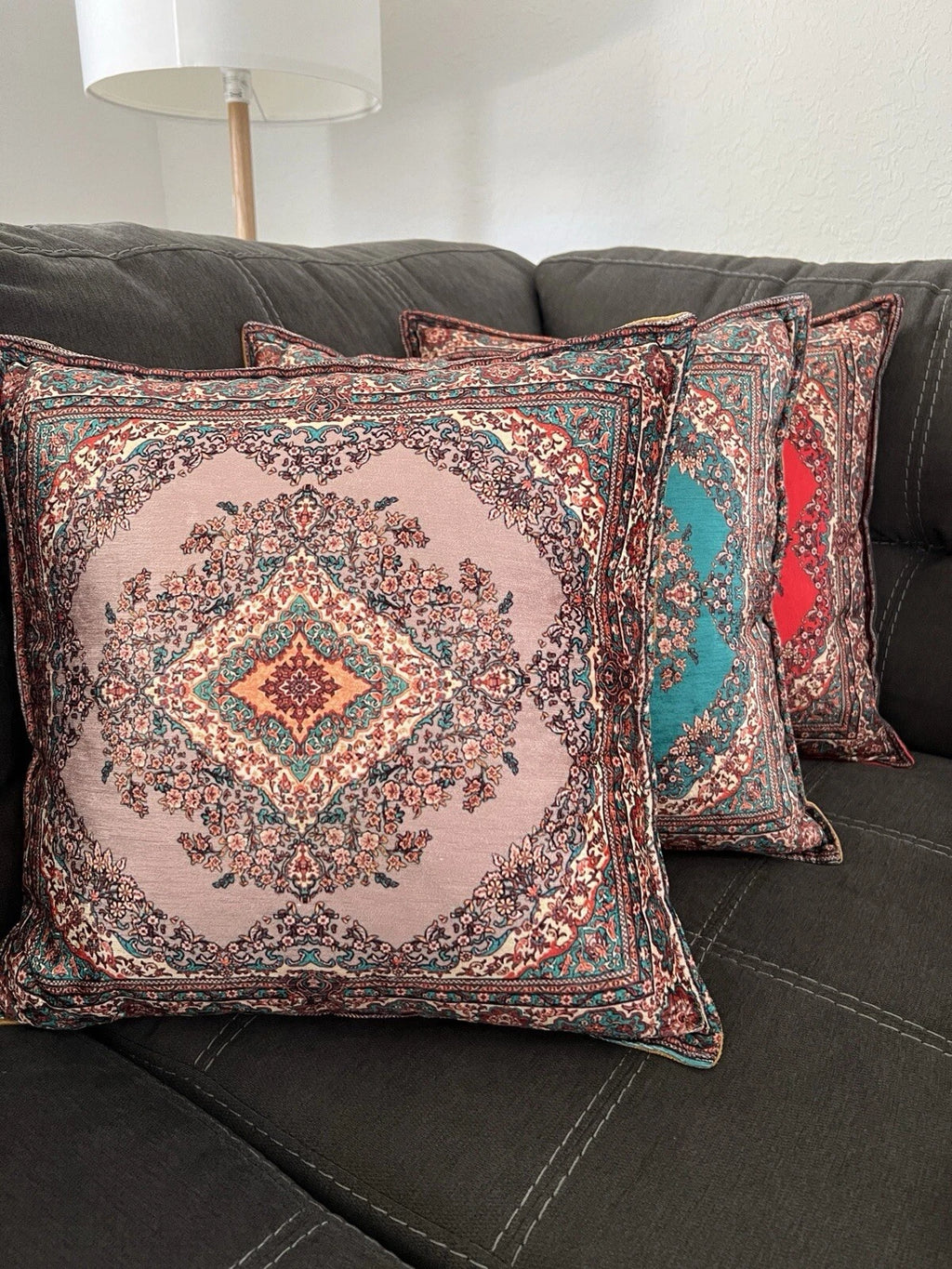 Turkish Rug  Design pillow covers 18x18 boho