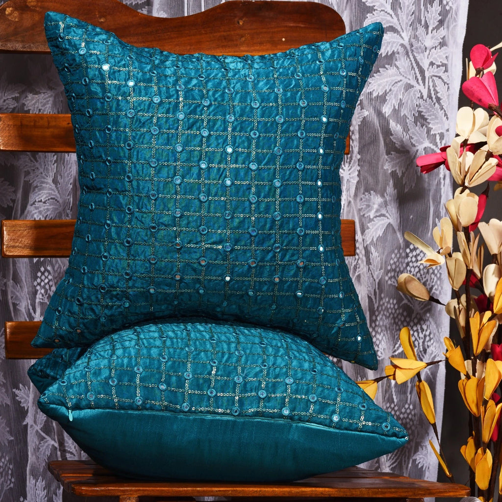 Couch pillow cover 18x18 decorative throw pillow for couch living room pillow 2p