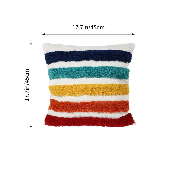 Rainbow Decorative Pillow Throw Cushion Cover Household Pillowcase