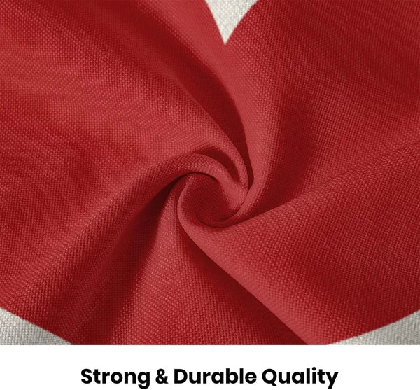 Valentines Pillow Covers 18x18 Inch 18" x (Pack of 2), Heart