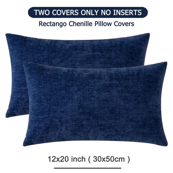 GAWAMAY Lumbar Support Pillow Decorative Rectangle Throw Pillow Covers 12"x20...
