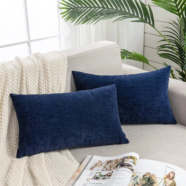 GAWAMAY Lumbar Support Pillow Decorative Rectangle Throw Pillow Covers 12"x20...