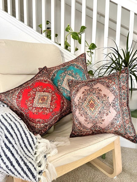Turkish Rug  Design pillow covers 18x18 boho